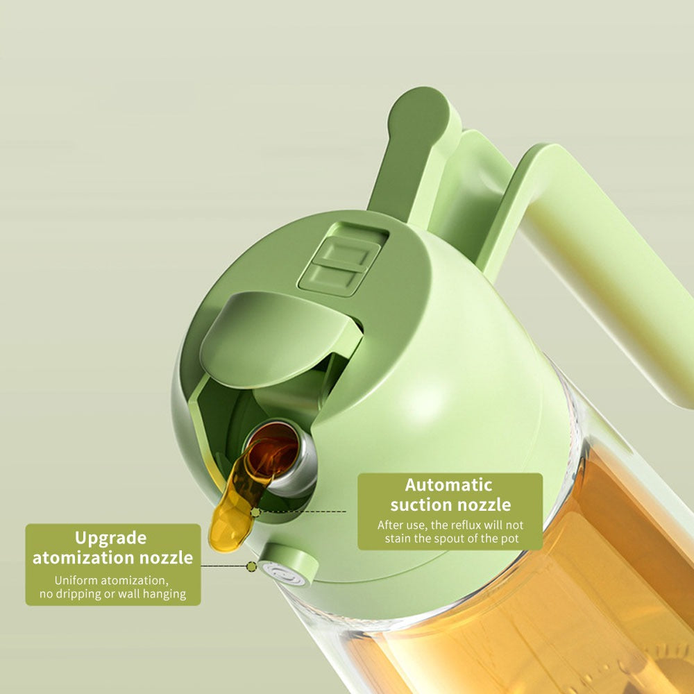 2-in-1 Oil Sprayer Bottle - Smart Kitchen  Tool for Cooking & BBQ