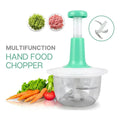 1.5L Push Chopper - Hand Press Vegetable Cutter