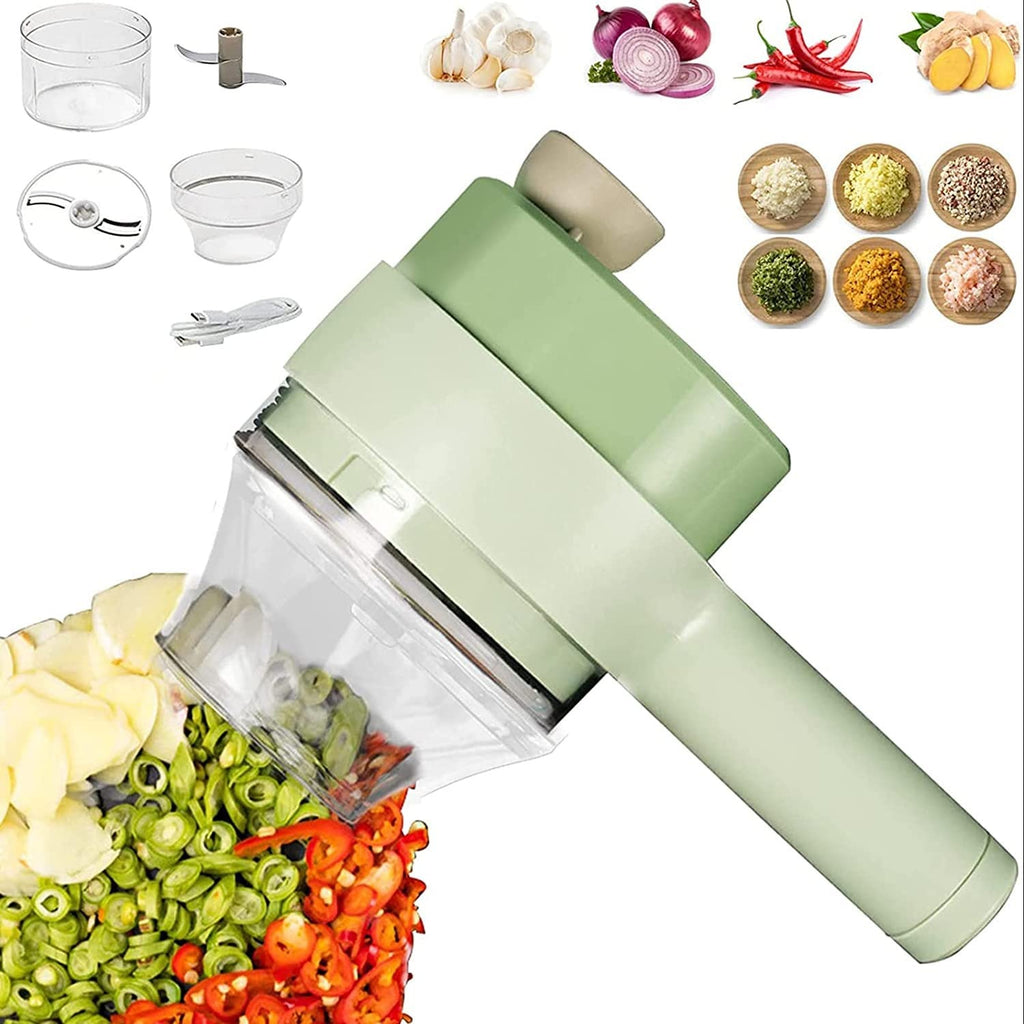 Electric Handheld Vegetable Cutter -  Multifunctional Food Chopper